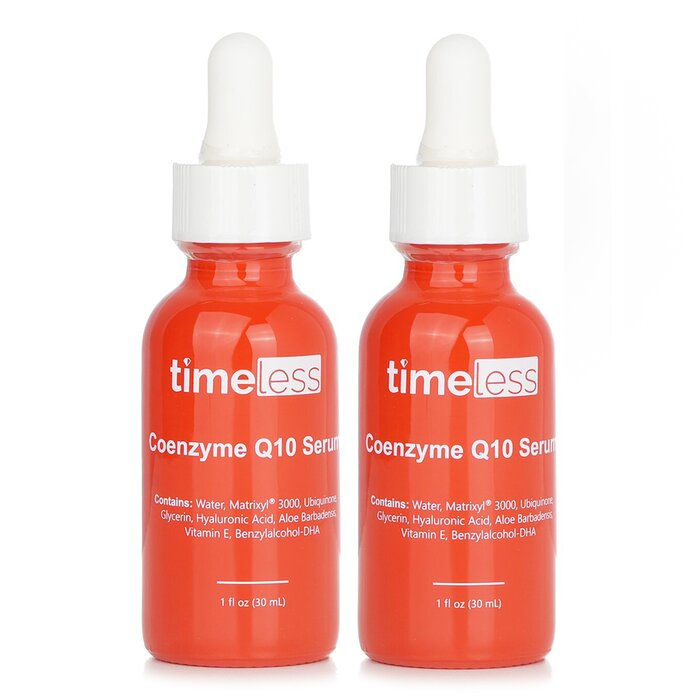 Timeless Skin Care 【1+1 Set】Coenzyme Q10 Serum + Matrixyl 3000 + Hyaluronic Acid 30ml/1oz x2Product Thumbnail