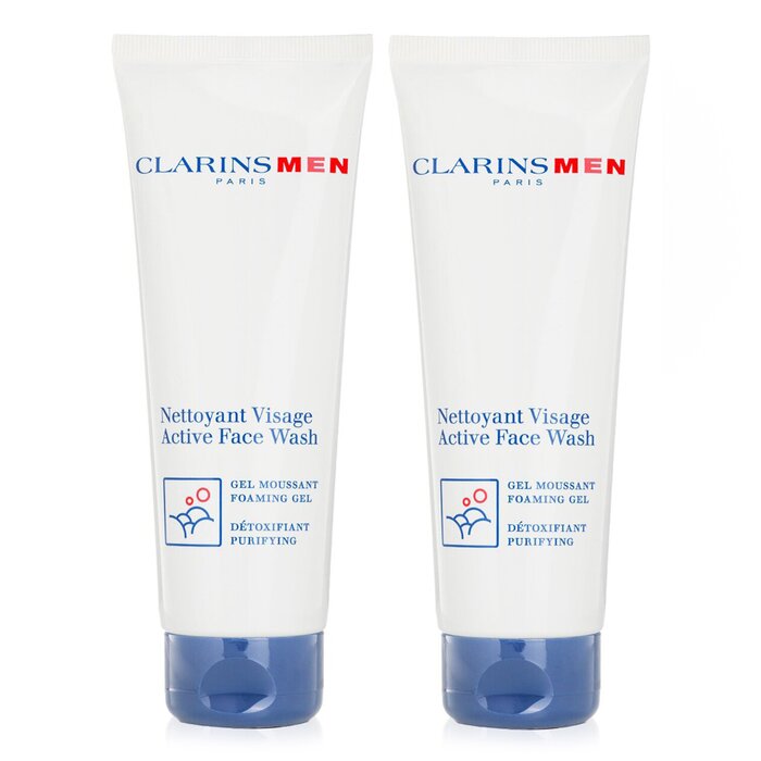 Clarins 【1+1 Set】Men Active Face Wash 125ml/4.4oz x2Product Thumbnail