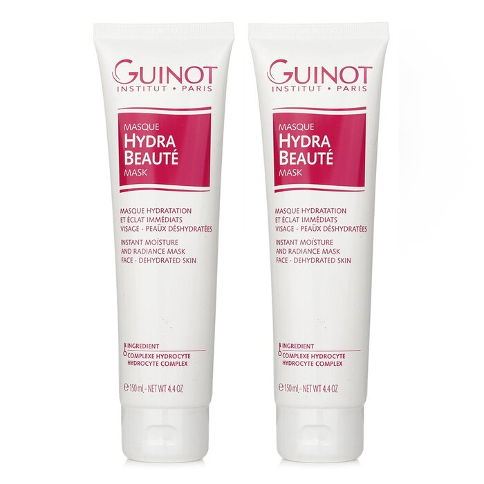Guinot 【1+1 Set】Hydra Beaute Instant Moisture And Radiance Mask (For Dehydrated Skin) 150ml/4.4oz x2Product Thumbnail