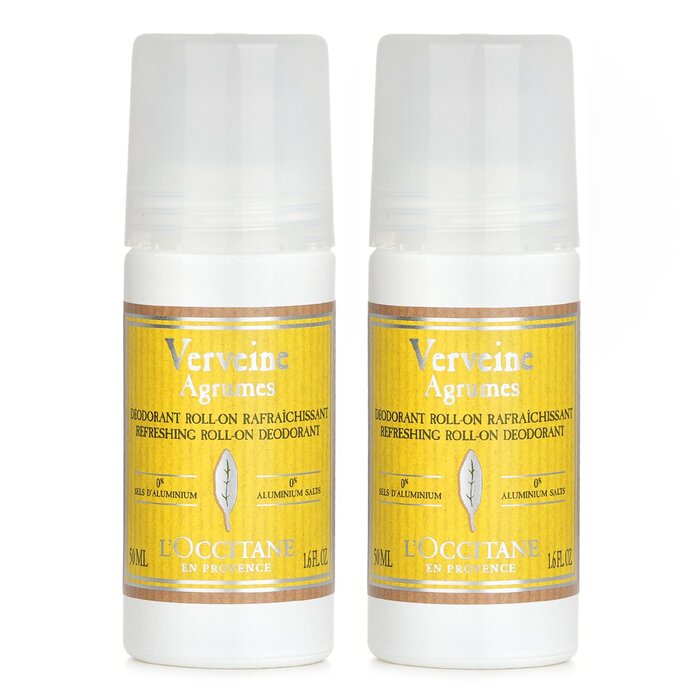 L'Occitane 【1+1 Set】Citrus Verbena Refreshing Roll-On Deodorant 50ml/1.6oz x2Product Thumbnail