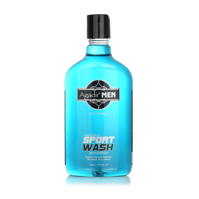 Agadir Argan Oil Agadir Men Active Recharge Hair & Body Sport Wash 508ml/17ozProduct Thumbnail