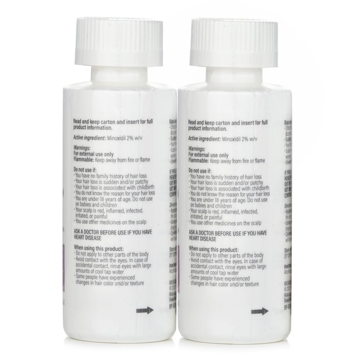 Bosley For Women Hair Regrowth Treatment 2x60ml/2ozProduct Thumbnail