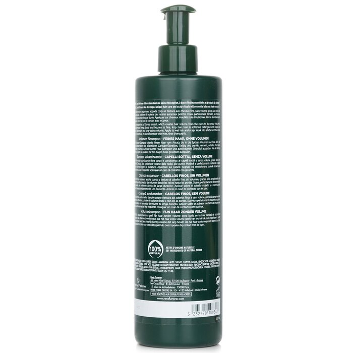 Rene Furterer Volumea Volume Enhancing Ritual Volumizing Shampoo - Fine and Limp Hair (Salon Product) 600ml/20.2ozProduct Thumbnail