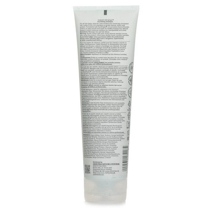Paul Mitchell Awapuhi Wild Ginger Nourishing Shampoo 250mlProduct Thumbnail