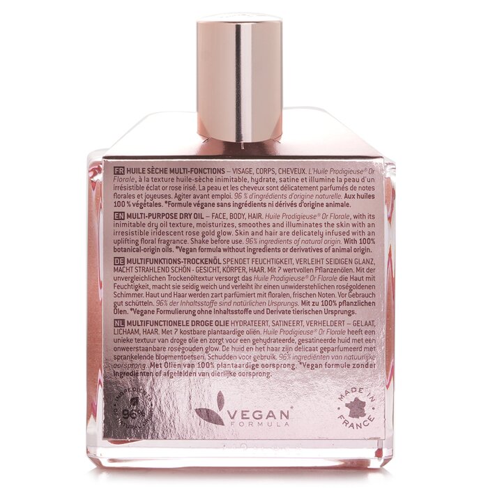 Nuxe Huile Prodigieuse Or Florale Multi Purpose Face Body Hair Dry Oil 50ml/1.6ozProduct Thumbnail