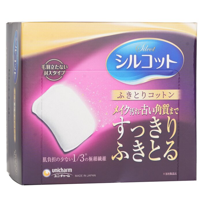 Unicharm Silcot Wiped Cotton 32pcsProduct Thumbnail