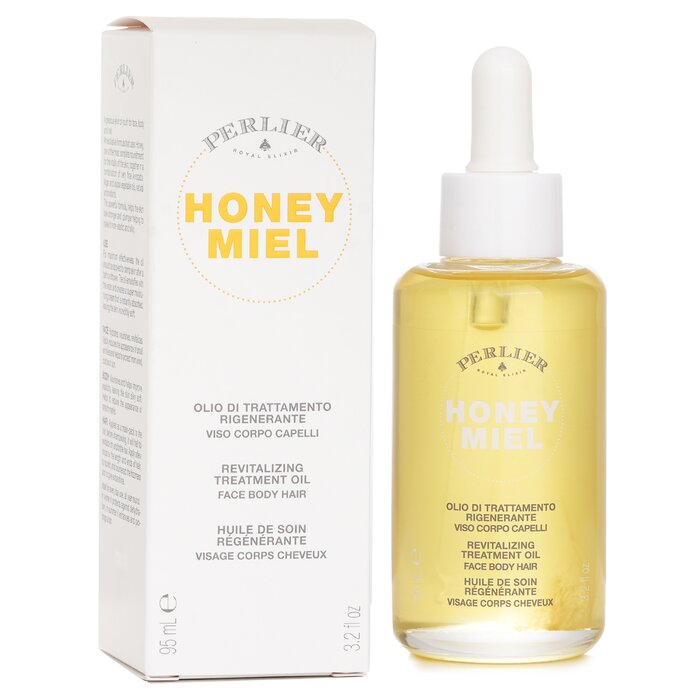 Perlier Honey Miel Revitalizing Treatment Oil (For Face Body & Hair) 95mlProduct Thumbnail