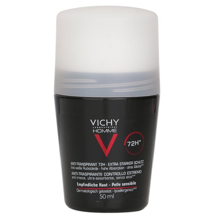 Vichy Homme 72H* Roll-On Anti Transpirante Control Extremo (Para Piel Sensible) 50ml/1.69ozProduct Thumbnail
