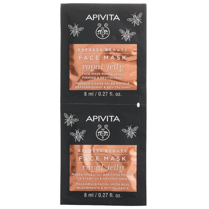 Apivita Express Beauty Royal Jelly Firming & Revitalizing Face Mask (Box Slightly Damaged) 6x 2 x8mlProduct Thumbnail
