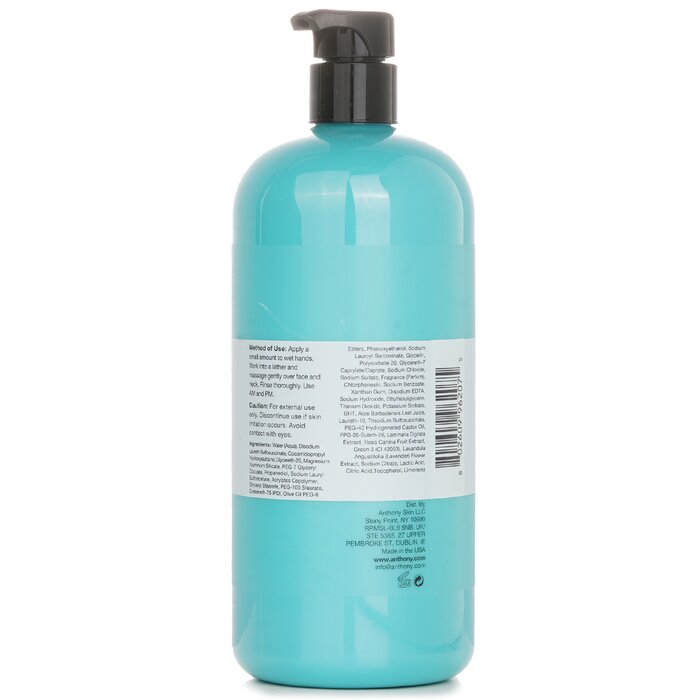 Anthony Logistics For Men Algae Facial Cleanser (Normal To Dry Or Sensitive Skin) 946ml/32ozProduct Thumbnail