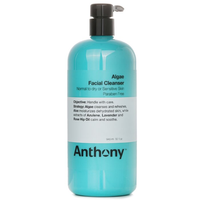 Anthony Logistics For Men Algae Facial Cleanser (Normal To Dry Or Sensitive Skin) 946ml/32ozProduct Thumbnail