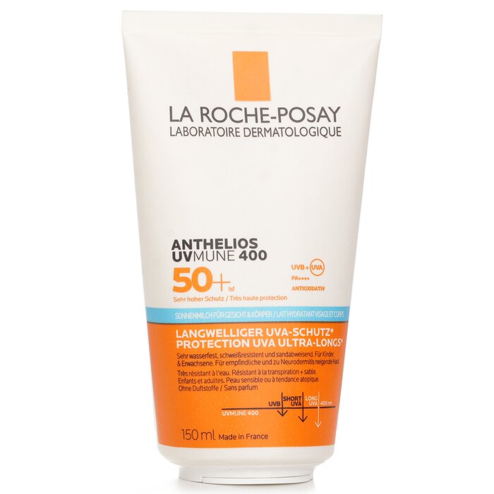 La Roche Posay Anthelios UVmune 400 Moisturizing Milk SPF 50 (For Face And Body) 150mlProduct Thumbnail