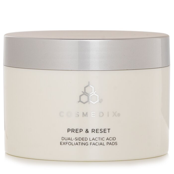 CosMedix Prep & Reset Dual Sided Lactic Acid Exfoliating Facial Pads 25 PadsProduct Thumbnail