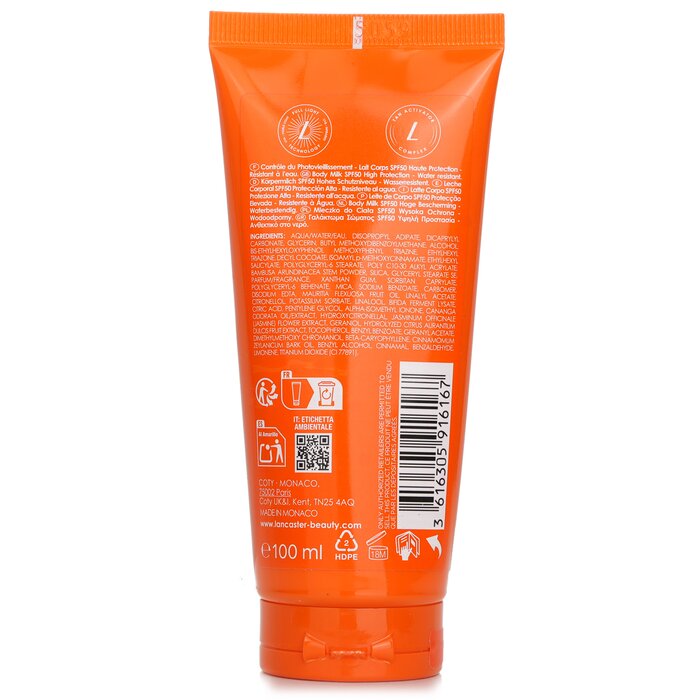 Lancaster Sun Beauty Body Milk SPF 50 100mlProduct Thumbnail