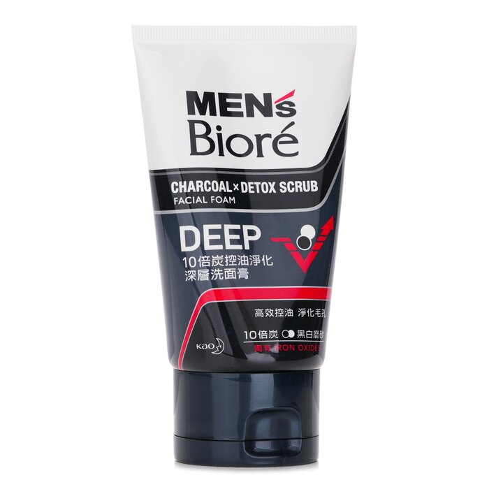 Biore MEN'S Charcoal Detox Deep 100gProduct Thumbnail