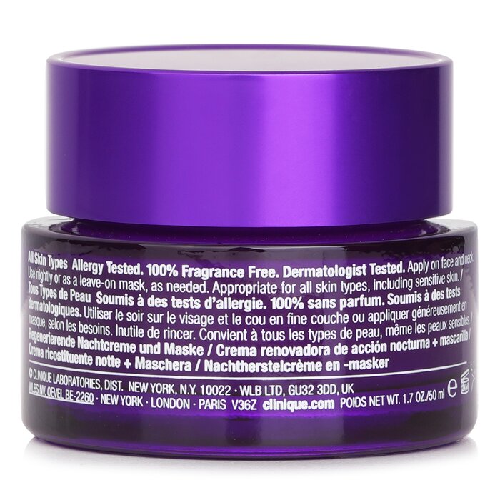 Clinique Smart Overnight Recovery Cream + Mask 50mlProduct Thumbnail