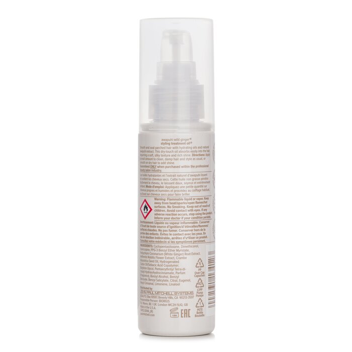 Paul Mitchell Mitchell Awapuhi Wild Ginger Style Styling Treatment Oil 100ml/3.4ozProduct Thumbnail