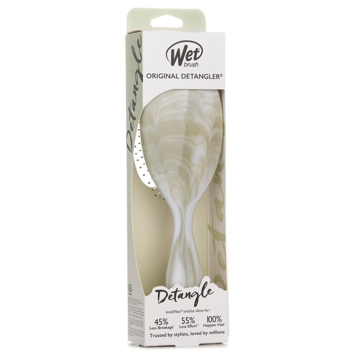 Wet Brush Original Detangler Watercolor Waves Green Hair Brush 1pcProduct Thumbnail