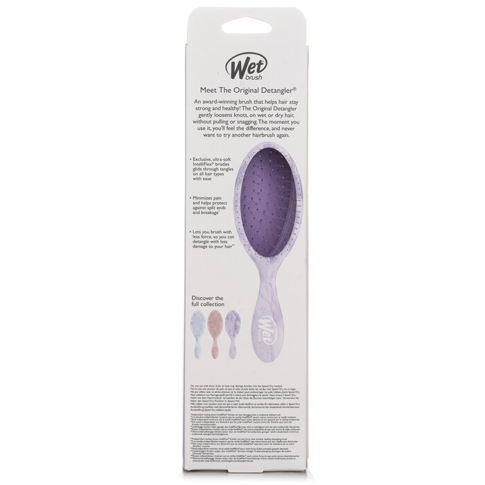 Wet Brush Original Detangler Glitter Waves Purple Hair Brush 1pcProduct Thumbnail