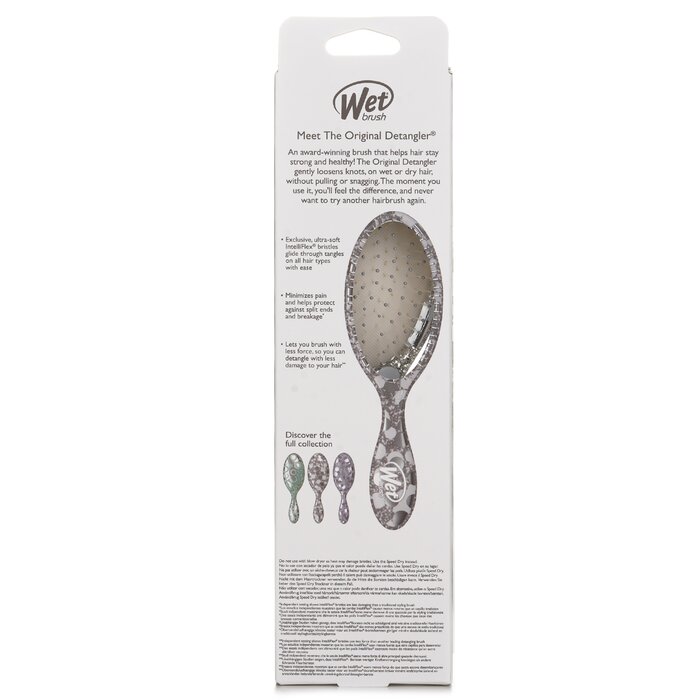 Wet Brush Original Detangler Groovy Disco Silver Hair Brush 1pcProduct Thumbnail