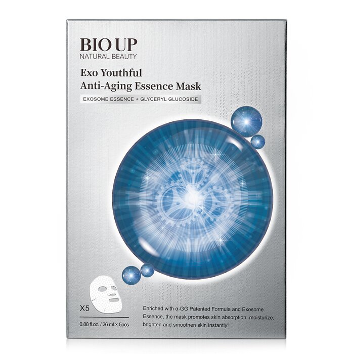 Natural Beauty Bio Up Exo Youthful Anti-Aging Essence Mask 26ml x 5pcsProduct Thumbnail