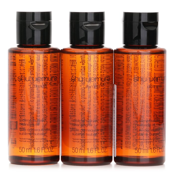 Shu Uemura 【Super Saver Pack】Ultime8 Sublime Tsubaki Cleansing Oil (Miniature) 50ml/1.6oz x3Product Thumbnail