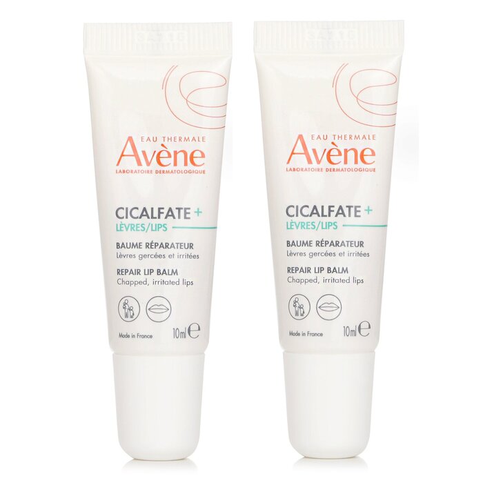 Avene 【1+1 Set】Cicalfate LIPS Repair Balm - For Chapped, Irritated Lips 10ml/0.34oz x2Product Thumbnail