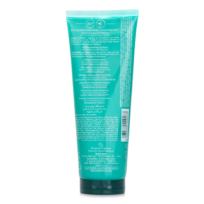 Rene Furterer Soothing Freshness Shampoo 250mlProduct Thumbnail