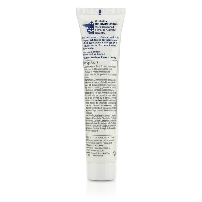 Supersmile Professional Whitening Toothpaste - Original Mint (Box Slightly Damaged) 40g/1.4ozProduct Thumbnail
