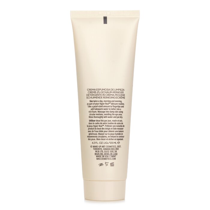 MAC Hyper Real Cream To Foam Cleanser 125mlProduct Thumbnail