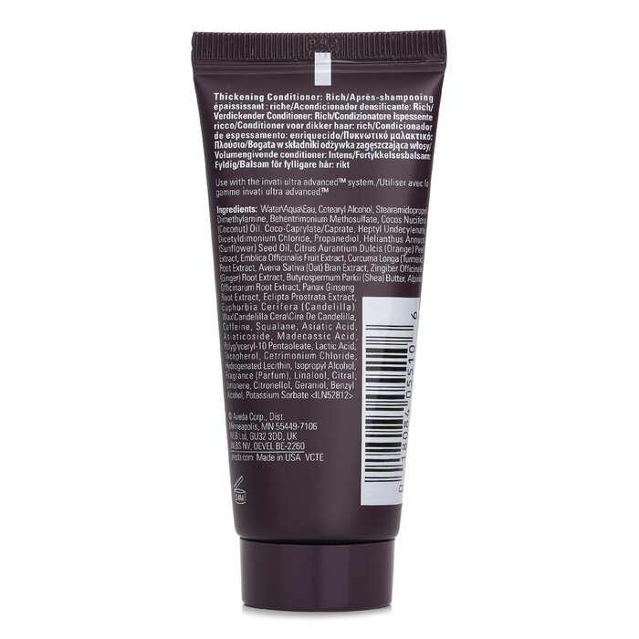 Aveda Invati Ultra Advanced Conditioner Rich (Travel Size) 40mlProduct Thumbnail