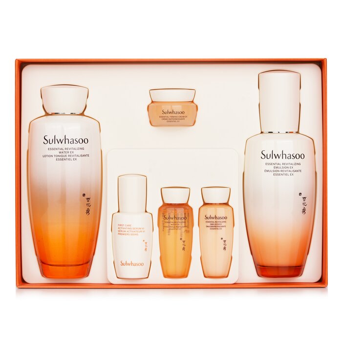 Sulwhasoo Essential Revitalizing Set: Essential Revitalizing Water EX 125ml+Essential Revitalizing Emulsion EX 150ml 2 pcsProduct Thumbnail