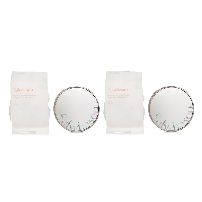 Sulwhasoo Perfecting Cushion Airy SPF 50 Duo (15g x2) x2Product Thumbnail