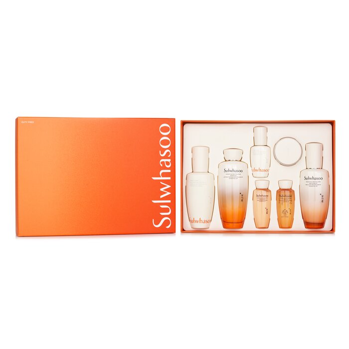 Sulwhasoo Essential First Care Set: First Care Activating Serum VI 90ml+Essential Revitalizing Emulsion EX 125ml+Essential Revitalizing 3pcsProduct Thumbnail