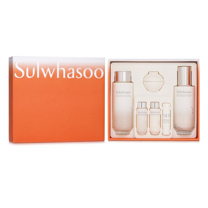 Sulwhasoo The Ultimate S Enriched Water & Emulsion Set:The Ultimate S Enriched Water 150ml+Enriched Emulsion 125ml+ Enriched Water 25ml 6pcsProduct Thumbnail