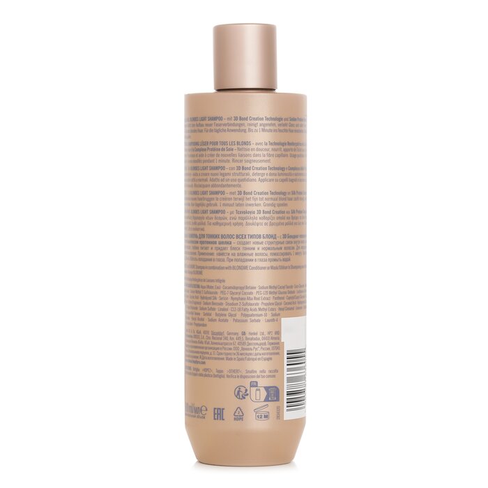 Schwarzkopf Blond Me All Bl Light Shampoo 300mlProduct Thumbnail