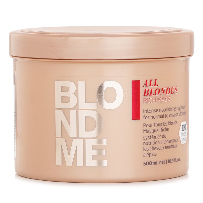 Schwarzkopf Blond Me All Bl Rich Mask 500mlProduct Thumbnail