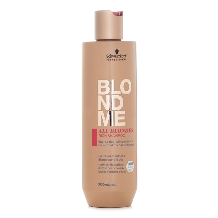 Schwarzkopf Blond Me All Bl Rich Shampoo 300mlProduct Thumbnail