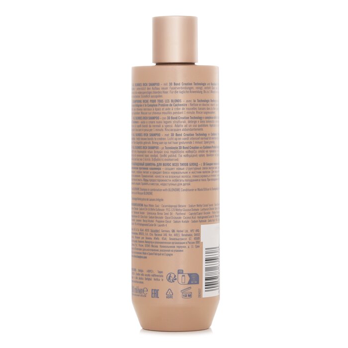 Schwarzkopf Blond Me All Bl Rich Shampoo 300mlProduct Thumbnail