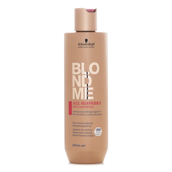 Schwarzkopf Blond Me All Bl Rich Shampoo 300mlProduct Thumbnail