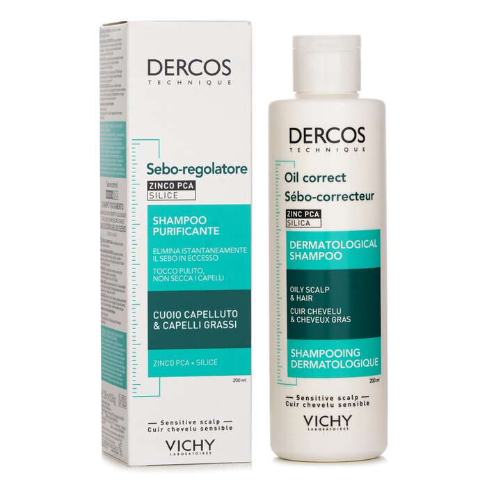 Vichy Dercos Tech Oil Control Shampoo 200mlProduct Thumbnail