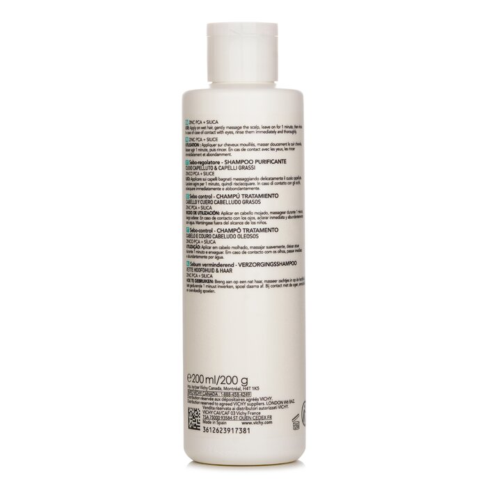 Vichy Dercos Tech Oil Control Shampoo 200mlProduct Thumbnail
