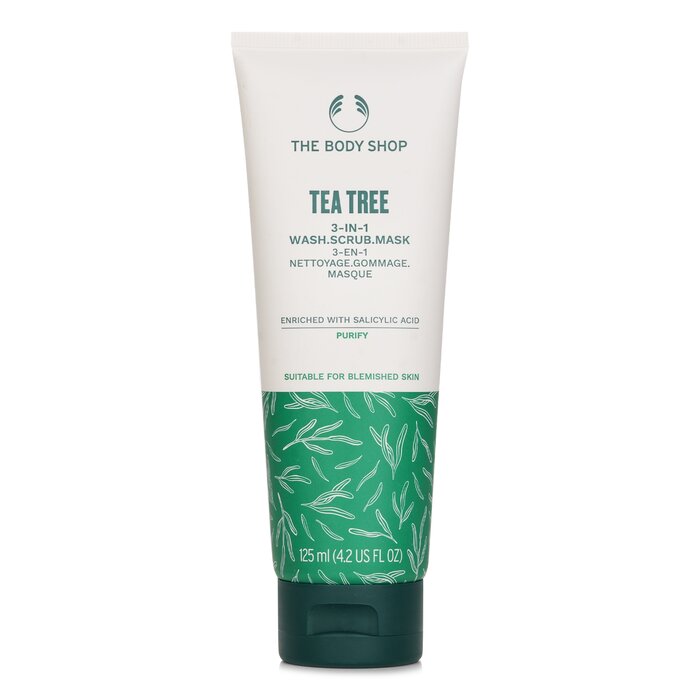 The Body Shop Tea Tree 3In1 Wash Scrub Mask 125mlProduct Thumbnail