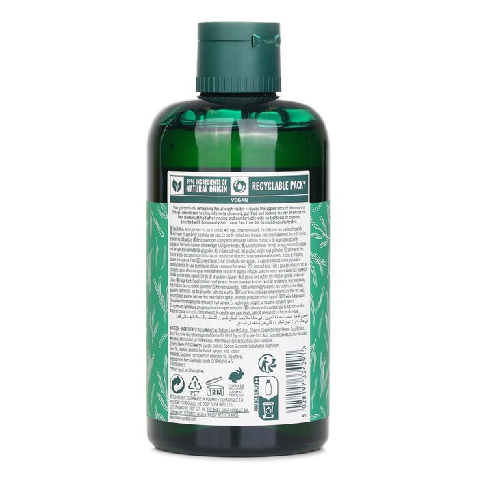 The Body Shop Face Wash Tea Tree 250mlProduct Thumbnail