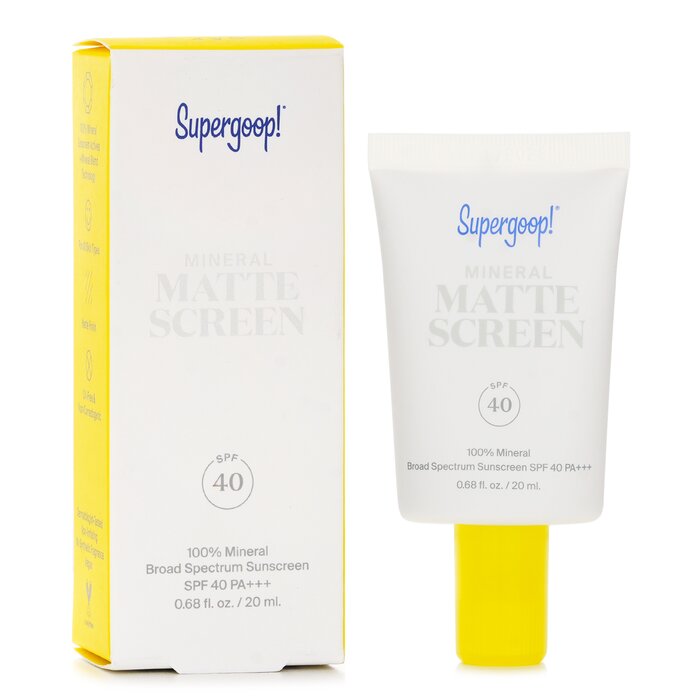 Supergoop Mineral Mattescreen SPF 40 20mlProduct Thumbnail