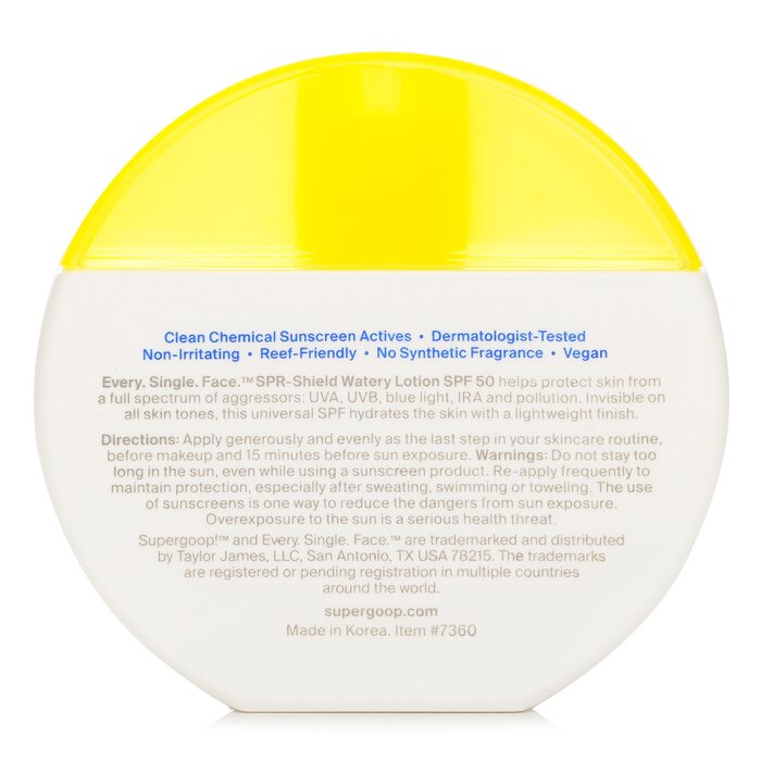 Supergoop Every. Single. Face. Watery Lotion SPF 50 50mlProduct Thumbnail
