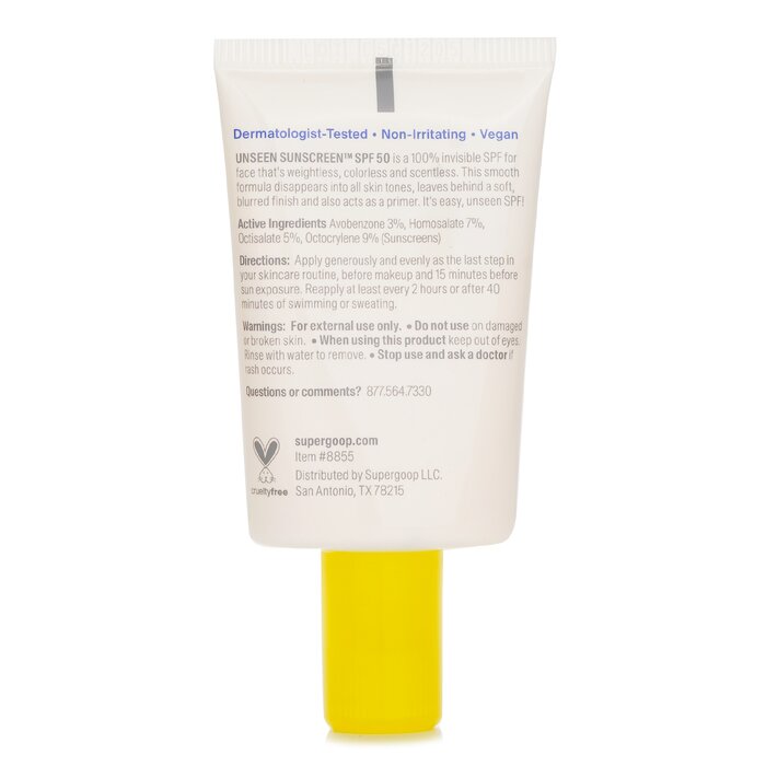 Supergoop Unseen Sunscreen SPF 50 20mlProduct Thumbnail
