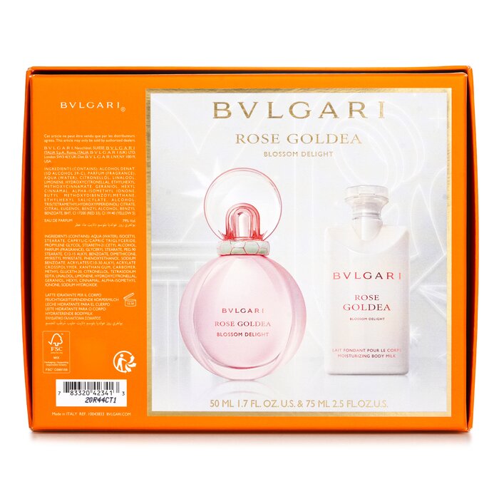 Bvlgari Rose Goldea Blossom Delight Xmas Set: Eau De Parfum 50ml + Body Lotion 75ml 2pcsProduct Thumbnail