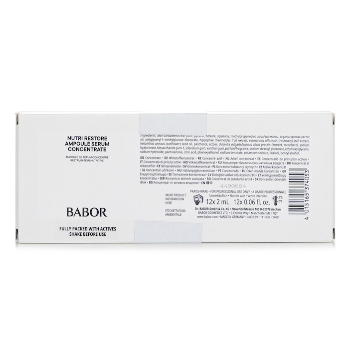Babor Nutri Restore Ampoule Serum Concentrate 12x 2mlProduct Thumbnail