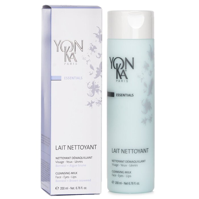 Yonka Essentials Cleansing Milk With Borneol - Face, Eyes & Lips (Unboxed) 200ml/6.76ozProduct Thumbnail